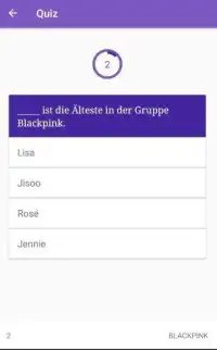 Deutsches K-Pop Quiz (BTS, Blackpink, Twice, ...) Screen Shot 1