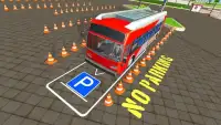 City Bus Parking Driving Simulator 3D 2019 Screen Shot 1