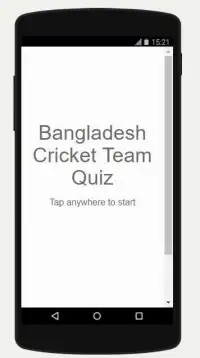 Bangladesh Cricket Team Quiz And Trivia Screen Shot 1
