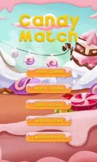 Candy Match Mania Screen Shot 1