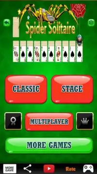 Spider solitaire Free Screen Shot 0