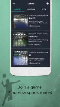 Sportify App Screen Shot 7