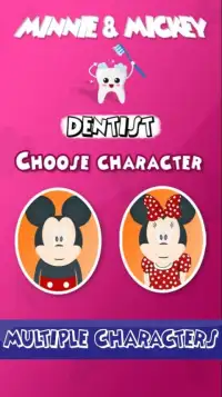 Mickey Dentist Teeth Care Screen Shot 1