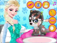 Elsas Doctor Puppy - Dress up games for girls/kids Screen Shot 2