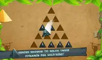 Sphinx Solitaire - Pyramid Peg Puzzle Screen Shot 1