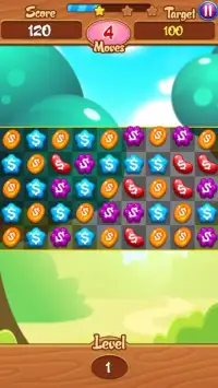 Candy Crashing Match 3 Game Screen Shot 2