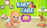 नई बेबी डे केयर खेल: ड्रेस अप एंड मेकअप मज़ा Screen Shot 0