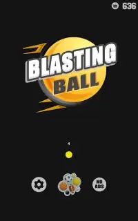 Blasting Ball - Collect Food and Destroy Bricks Screen Shot 3