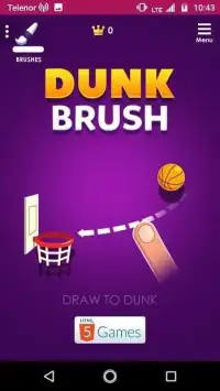 Dunk Brush Screen Shot 1