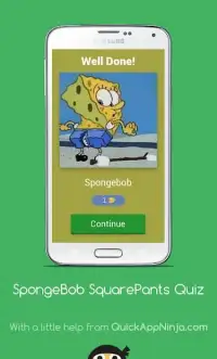 SpongeBob SquarePants Quiz Screen Shot 0