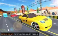 City Taxi Drive Parking Game 3D Screen Shot 1
