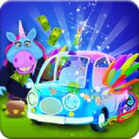 Mr. Fat Unicorn's Car Business! Car Wash & repair