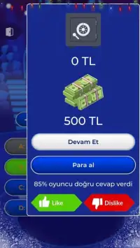 Yeni Milyoner 2019 - Türk trivia sınavı Screen Shot 0
