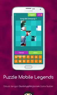 Tebak Puzzle Mobile Legends Screen Shot 10