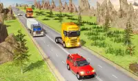 Traffic Highway Truck Racing - Truck Driving Screen Shot 1