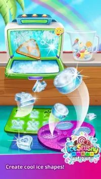 rainbow ice drink game for kids Screen Shot 9