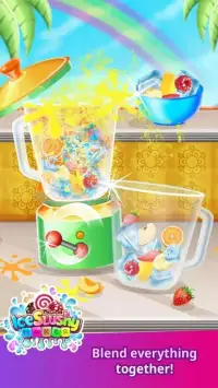 rainbow ice drink game for kids Screen Shot 7