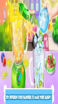 rainbow ice drink game for kids Screen Shot 3