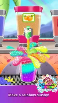 rainbow ice drink game for kids Screen Shot 13