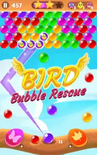 Bird Bubble Rescue Screen Shot 0