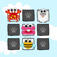 Memory - Animals Card Matching Puzzle Game Free