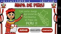 Juego del Mapa de PERU Screen Shot 2