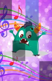 Piano Monsters Tiles Funny Little Monsters Songs Screen Shot 2