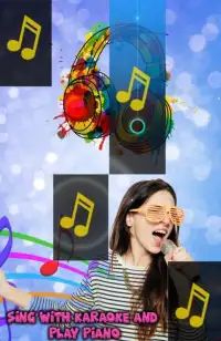 Karaoke Piano Singer Tiles : Singing Karaoke Song Screen Shot 1
