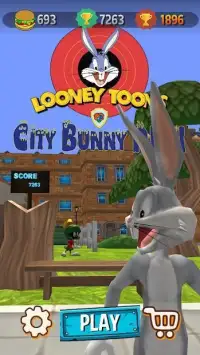 Looney Toons : City Bunny Run Screen Shot 7