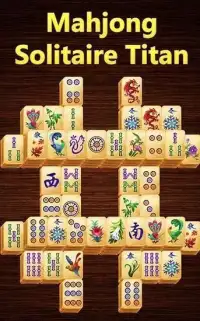 mahjong game Screen Shot 1