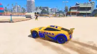 Mcqueen Cars Lightning: Hill Stunt Racing Games Screen Shot 2
