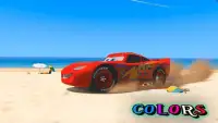 Mcqueen Cars Lightning: Hill Stunt Racing Games Screen Shot 0