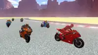 Super Hero Moto Highway Bike Racer Games Screen Shot 3