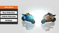 Super Hero Moto Highway Bike Racer Games Screen Shot 2
