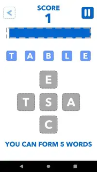 Five - Words Game Screen Shot 1