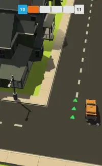 Blocky Pick Me Up - Traffic Drive! Screen Shot 1