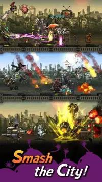 World Beast War: Destroy the World in an Idle RPG Screen Shot 1