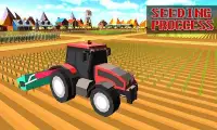 Blocky Plow Farming Harvester Screen Shot 1