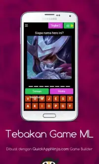 Tebakan Game ML ( Mobile Legends ) Screen Shot 11