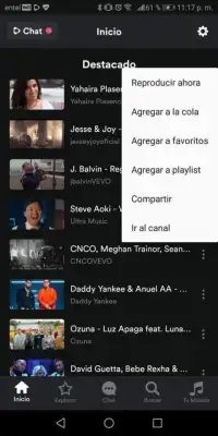 Vider: música para YouTube Screen Shot 1