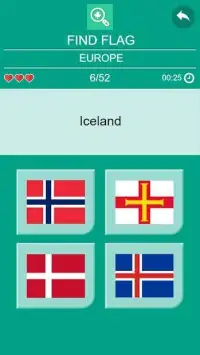 Multiplayer Flags Quiz Screen Shot 1