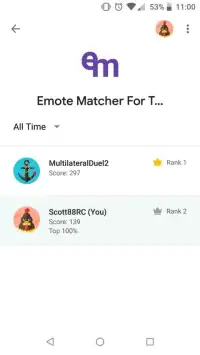 Emote Matcher for Twitch Screen Shot 5
