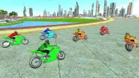 Moto Bike Highway Racer 3D Racing Game Screen Shot 7