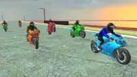 Moto Bike Highway Racer 3D Racing Game Screen Shot 8