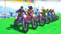 Moto Bike Racing Stunt Master: Free Kids Games Screen Shot 1