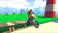 Moto Bike Racing Stunt Master: Free Kids Games Screen Shot 0