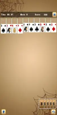 Spider Solitaire: Pyramid Screen Shot 3