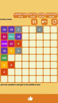 2048 Puzzle Game - 2048 Original Screen Shot 1