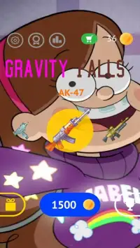 free Gravity falls Gun Up mod Screen Shot 5