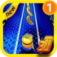 Free Minion Run Game 3D : Banana Rush 2